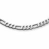 Thumbnail Image 1 of Men's 180 Gauge Sterling Silver Figaro Chain Necklace - 20"