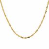 Thumbnail Image 1 of 030 Gauge Singapore Chain Necklace in 14K Gold - 20"