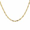 Thumbnail Image 1 of 030 Gauge Singapore Chain Necklace in 14K Gold - 16"