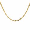 Thumbnail Image 0 of 030 Gauge Singapore Chain Necklace in 14K Gold