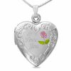 Thumbnail Image 0 of "I Love You" Heart Locket in Sterling Silver