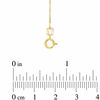 Thumbnail Image 2 of 0.55mm Box Chain Necklace in Solid 10K Gold - 15"