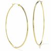 Thumbnail Image 1 of 14K Gold 47mm Polished Hinged Hoop Earrings