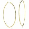 Thumbnail Image 0 of 14K Gold 47mm Polished Hinged Hoop Earrings