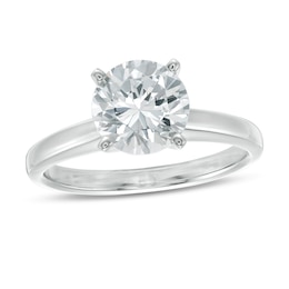 2.00 CT. Certified Prestige® Diamond Solitaire Engagement Ring in 14K White Gold (J/I1)