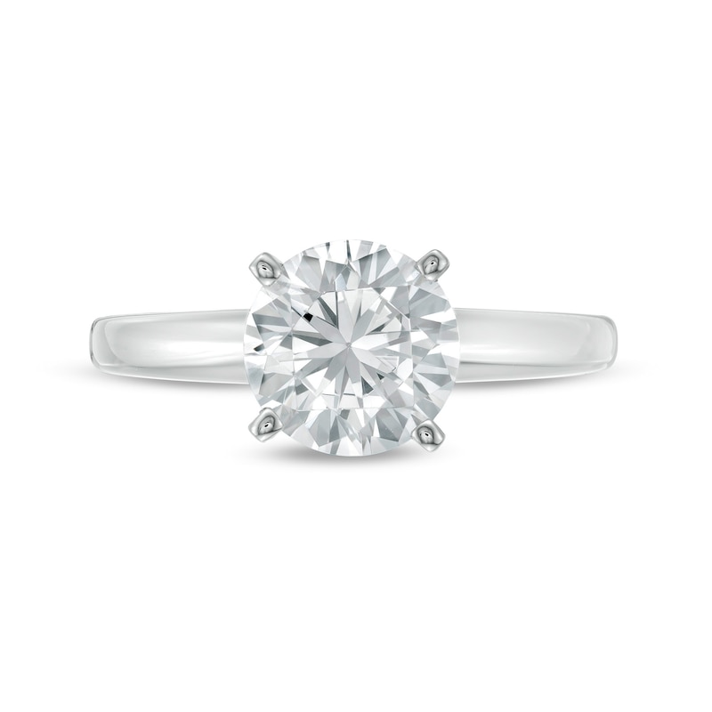 Main Image 4 of 2.00 CT. Certified Prestige® Diamond Solitaire Engagement Ring in 14K White Gold (J/I1)