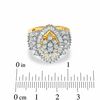 Thumbnail Image 2 of 1.95 CT. T.W. Diamond Crown Ring in 10K Gold