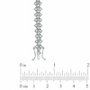 Thumbnail Image 3 of 1.00 CT. T.W. Diamond Miracle Set Overlap Bracelet in 10K White Gold