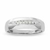 Thumbnail Image 1 of Diamond Accent Channel Band in 10K White Gold