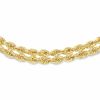 Thumbnail Image 1 of Rope Necklace in 14K Gold - 17"