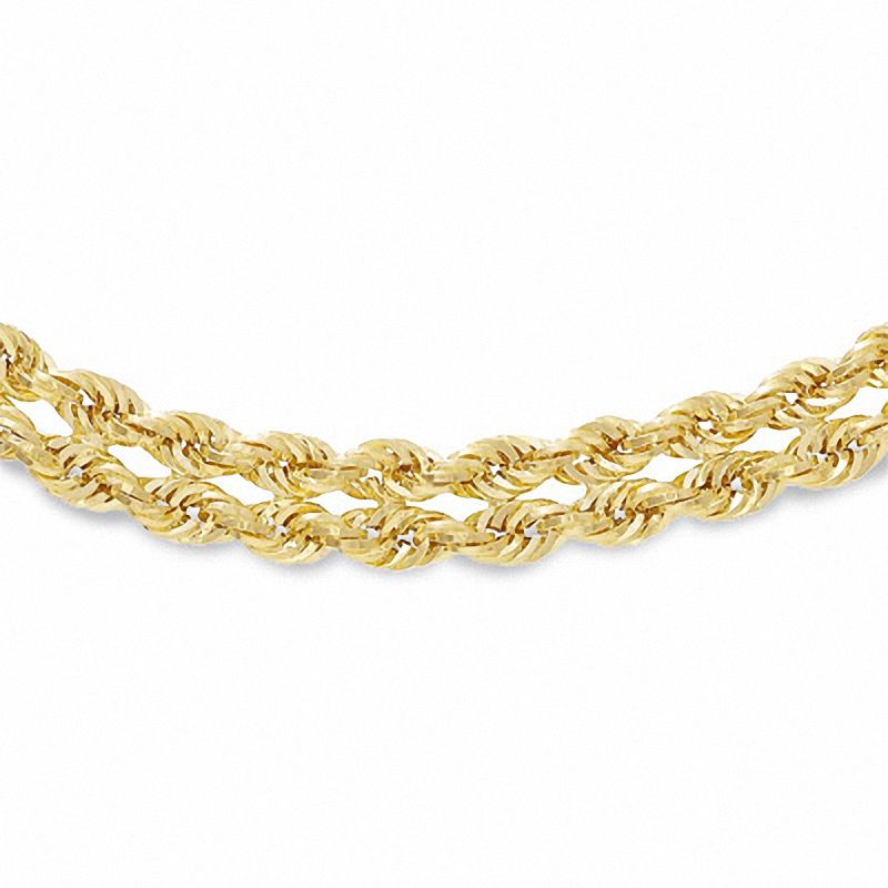 Rope Necklace in 14K Gold - 17"