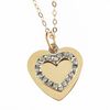 Thumbnail Image 0 of Diamond Fascination™ Shadow Heart Pendant in 14K Gold