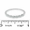 Diamond Accent Stackable Band in 14K White Gold