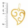 Heather Benjamin Paisley Wave Earrings in 22K Gold Vermeil