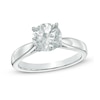 Thumbnail Image 1 of Celebration 100 2.00 CT. Canadian Certified Diamond Solitaire Engagement Ring in 14K White Gold (I/SI2)