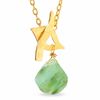 Heather Benjamin Australian Opal Drop Necklace 22K Gold Vermeil