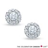 Thumbnail Image 1 of Celebration Canadian Lux® 0.60 CT. T.W. Certified Diamond Earrings in 14K White Gold (I/SI2)