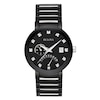 Thumbnail Image 0 of Men's Bulova Modern Diamond Accent Two-Tone IP Watch with Black Dial (Model: 98D109)