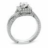 Thumbnail Image 1 of 0.83 CT. T.W. Certified Diamond Twist Ring in 14K White Gold
