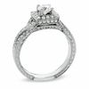 Thumbnail Image 2 of 0.83 CT. T.W. Certified Diamond Twist Ring in 14K White Gold