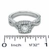 Thumbnail Image 2 of 0.83 CT. T.W. Certified Diamond Twist Ring in 14K White Gold