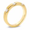 Thumbnail Image 2 of 0.33 CT. T.W. Princess-Cut Diamond Stack Band in 14K Gold