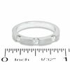 Thumbnail Image 2 of 0.33 CT. T.W. Princess-Cut Diamond Stack Band in 14K White Gold
