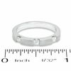 Thumbnail Image 3 of 0.33 CT. T.W. Princess-Cut Diamond Stack Band in 14K White Gold