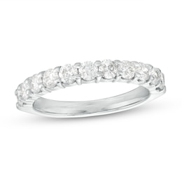 1.00 CT. T.W. Diamond Prong Band in 14K White Gold