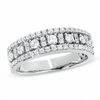 Thumbnail Image 1 of 0.62 CT. T.W. Diamond Window Pane Band in 14K White Gold
