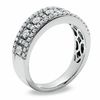 Thumbnail Image 2 of 0.62 CT. T.W. Diamond Window Pane Band in 14K White Gold