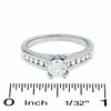 Thumbnail Image 3 of 0.75 CT. T.W. Certified Diamond Engagement Ring in 14K White Gold