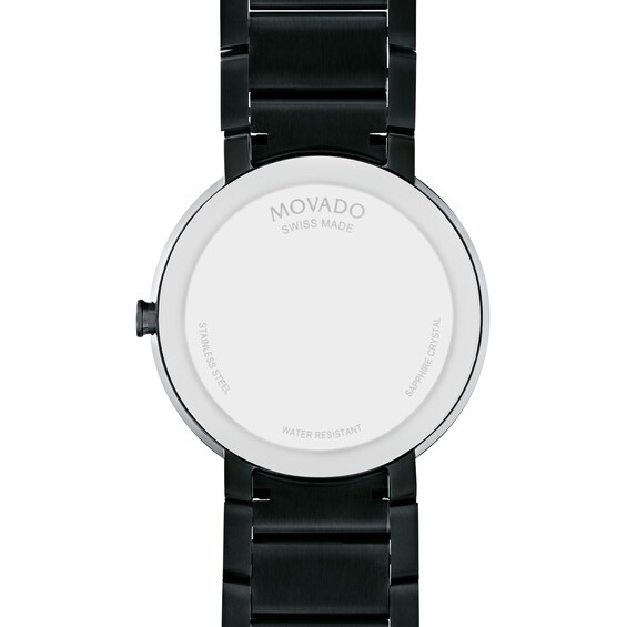 Men's Movado Sapphire™ Black PVD Watch (Model: 0607179)