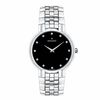 Men's Movado Faceto™ Stainless Steel Watch with Diamond Accents (Model: 0606237)