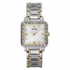 Thumbnail Image 1 of Ladies' Bulova Sport Two-Tone Diamond Accent Watch with Mother-of-Pearl Dial (Model: 98R112)
