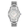 Ladies' Bulova Crystal Accent Watch with Mother-of-Pearl Dial (Model: 96L116)