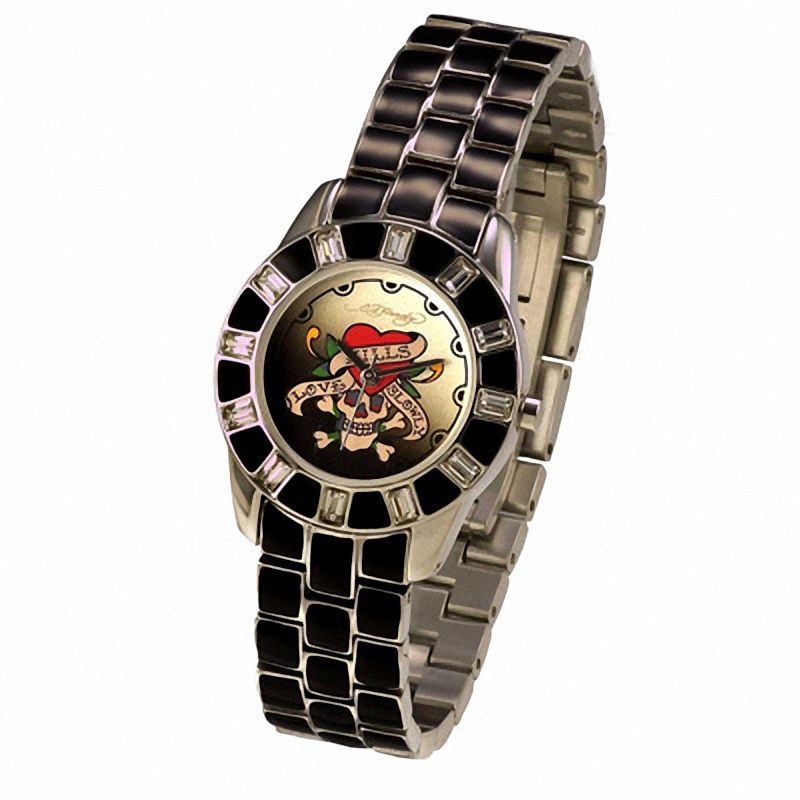 Ed Hardy Chic Love Kills Watch (Model: CH-LK)|Peoples Jewellers