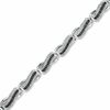 Thumbnail Image 1 of 1.00 CT. T.W. Enhanced Black and White Diamond Wave Bracelet in Sterling Silver