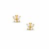 Thumbnail Image 1 of Child's Cubic Zirconia Butterfly Earrings 14K Gold