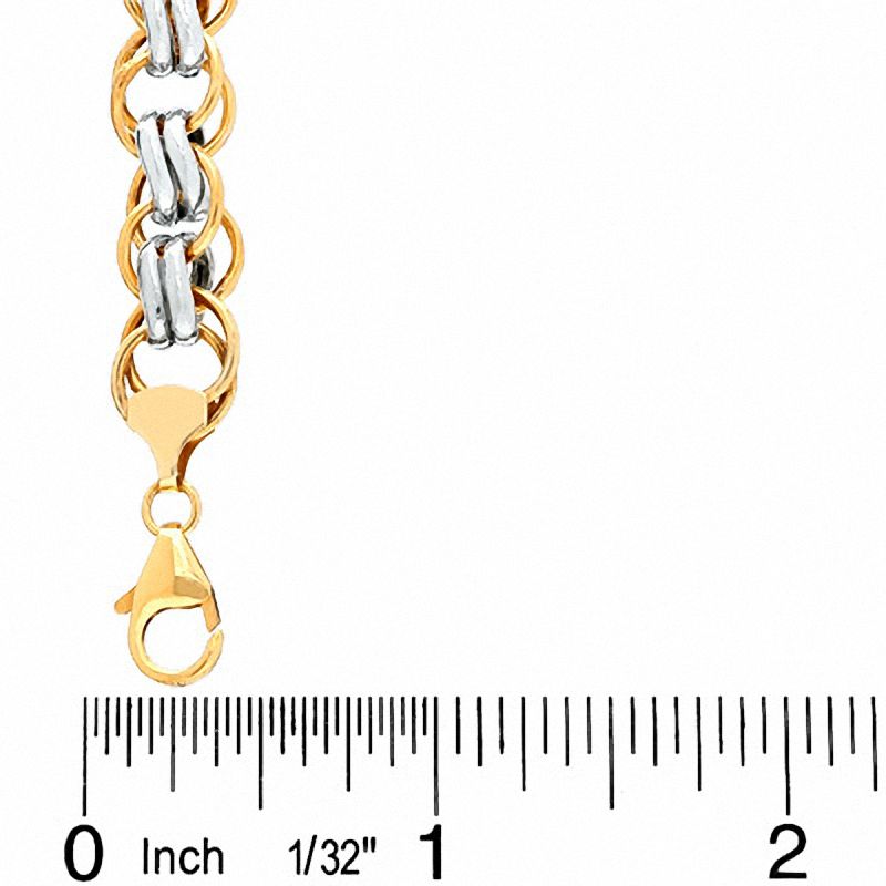 Main Image 3 of Garibaldi Bracelet in Two-Tone 14K Gold Bonded Sterling Silver