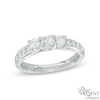 1.00 CT. T.W. Diamond Three Stone Ring in 10K White Gold