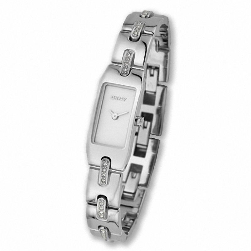 Ladies' DKNY Stainless Steel Bracelet Watch with Crystal Accents (Model: NY3366)