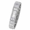 Thumbnail Image 1 of Ladies' DKNY Crystal Accent Watch with Rectangle White Dial (Model: NY3715)