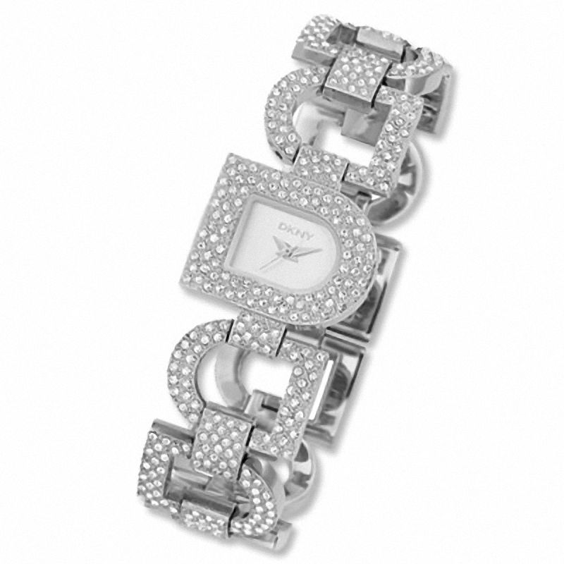Ladies' DKNY Stainless Steel Bracelet Watch with Crystal Accents (Model: NY3915)|Peoples Jewellers