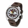 Thumbnail Image 1 of Men's Zodiac Sea Dragon Chronograph Strap Watch with Brown Dial (Model: ZS2236)