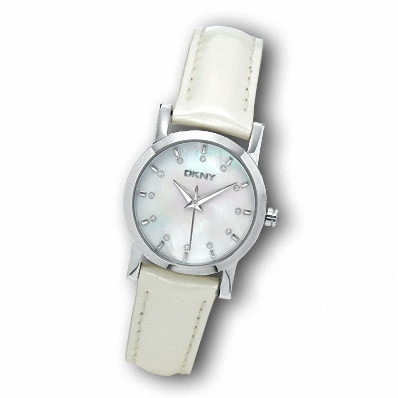 Main Image 1 of Ladies' DKNY Strap Watch with White Dial (Model: NY4766)