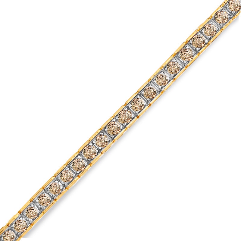 Main Image 1 of 5.00 CT. T.W. Diamond Tennis Bracelet in 14K Gold