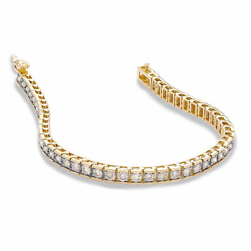 5.00 CT. T.W. Diamond Tennis Bracelet in 14K Gold
