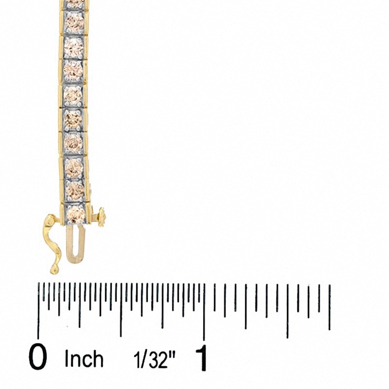 Main Image 3 of 5.00 CT. T.W. Diamond Tennis Bracelet in 14K Gold