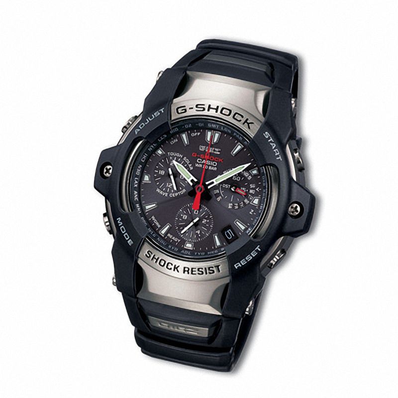 Men's Casio Solar Atomic G-Shock Watch (Model: GS1100-1A)|Peoples Jewellers